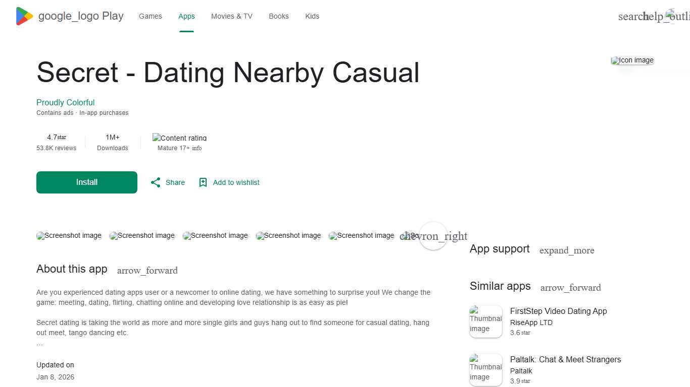 Secret - Dating Nearby Casual - Apps on Google Play